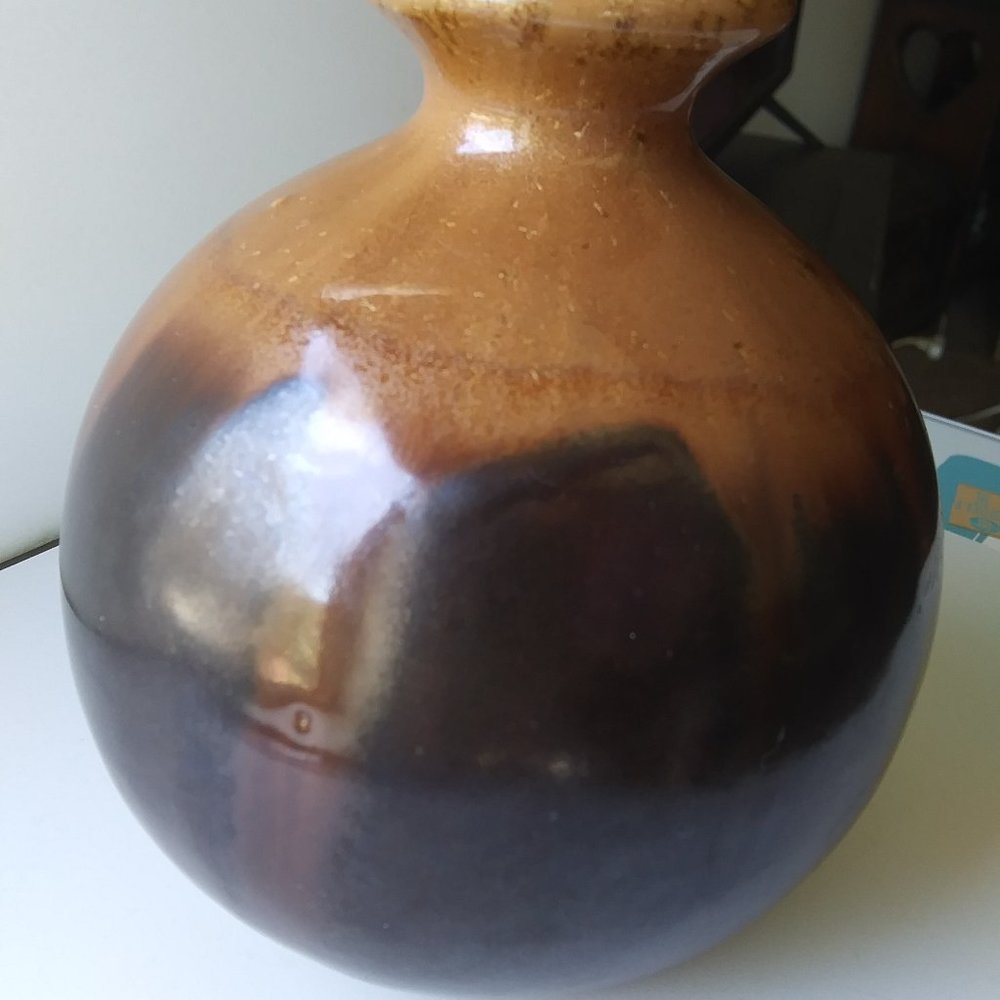 Brown Glazed jar